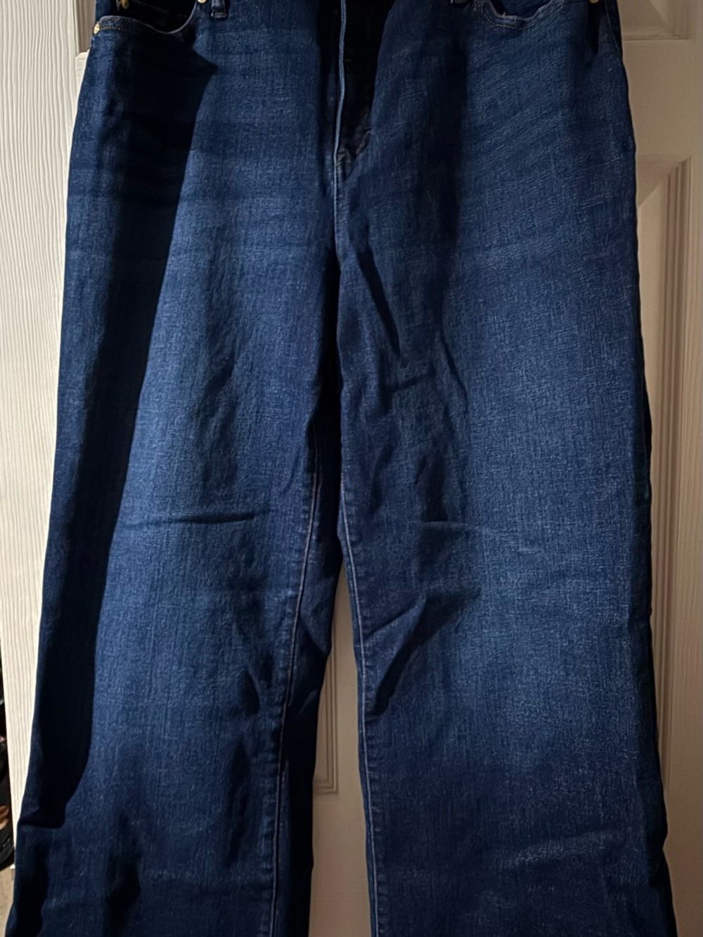 INC Women’s Dark Blue Wide Leg Jeans NWOT (I washed them and tried them on once)